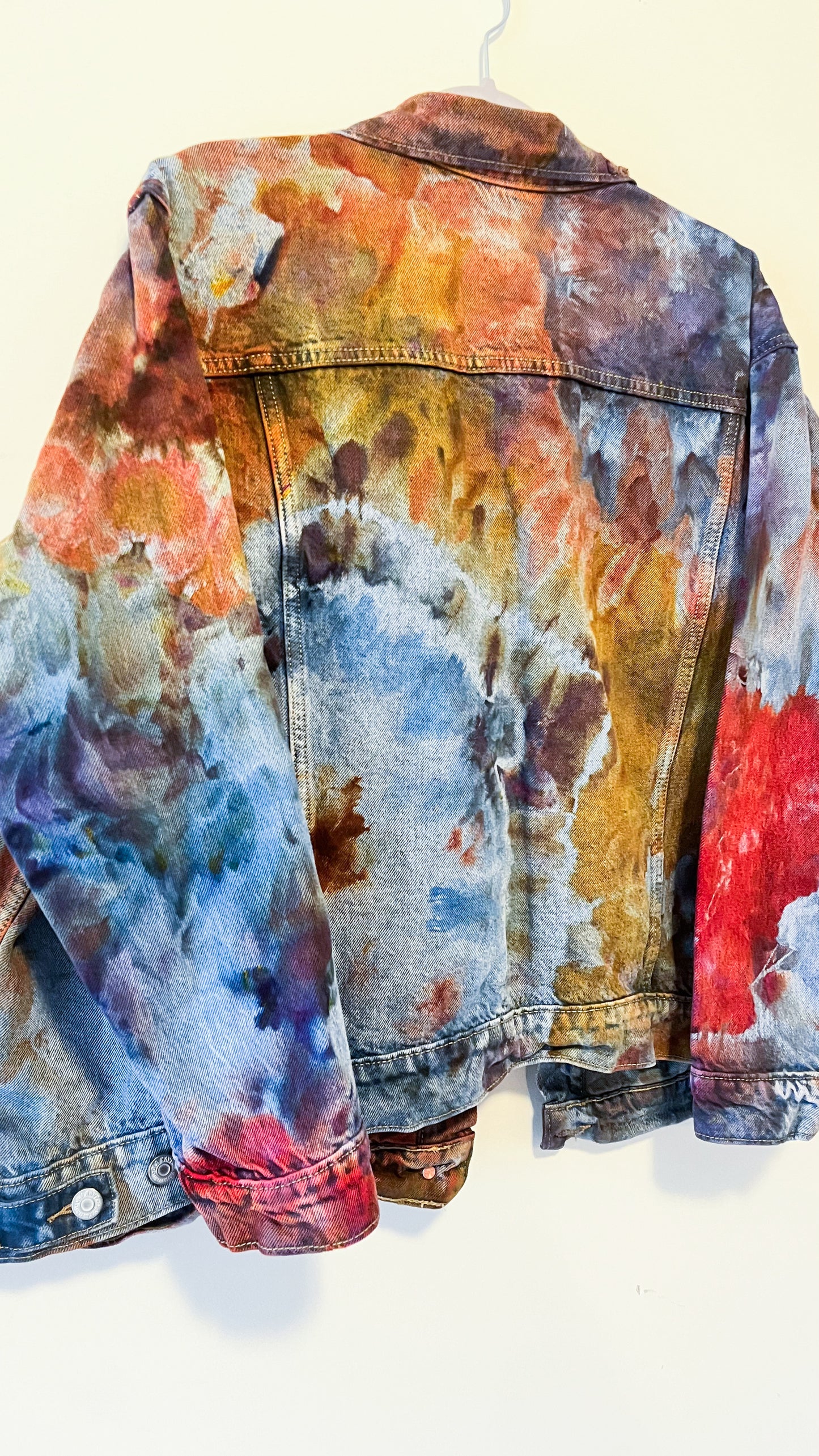 Ice Dyed Jean Jacket