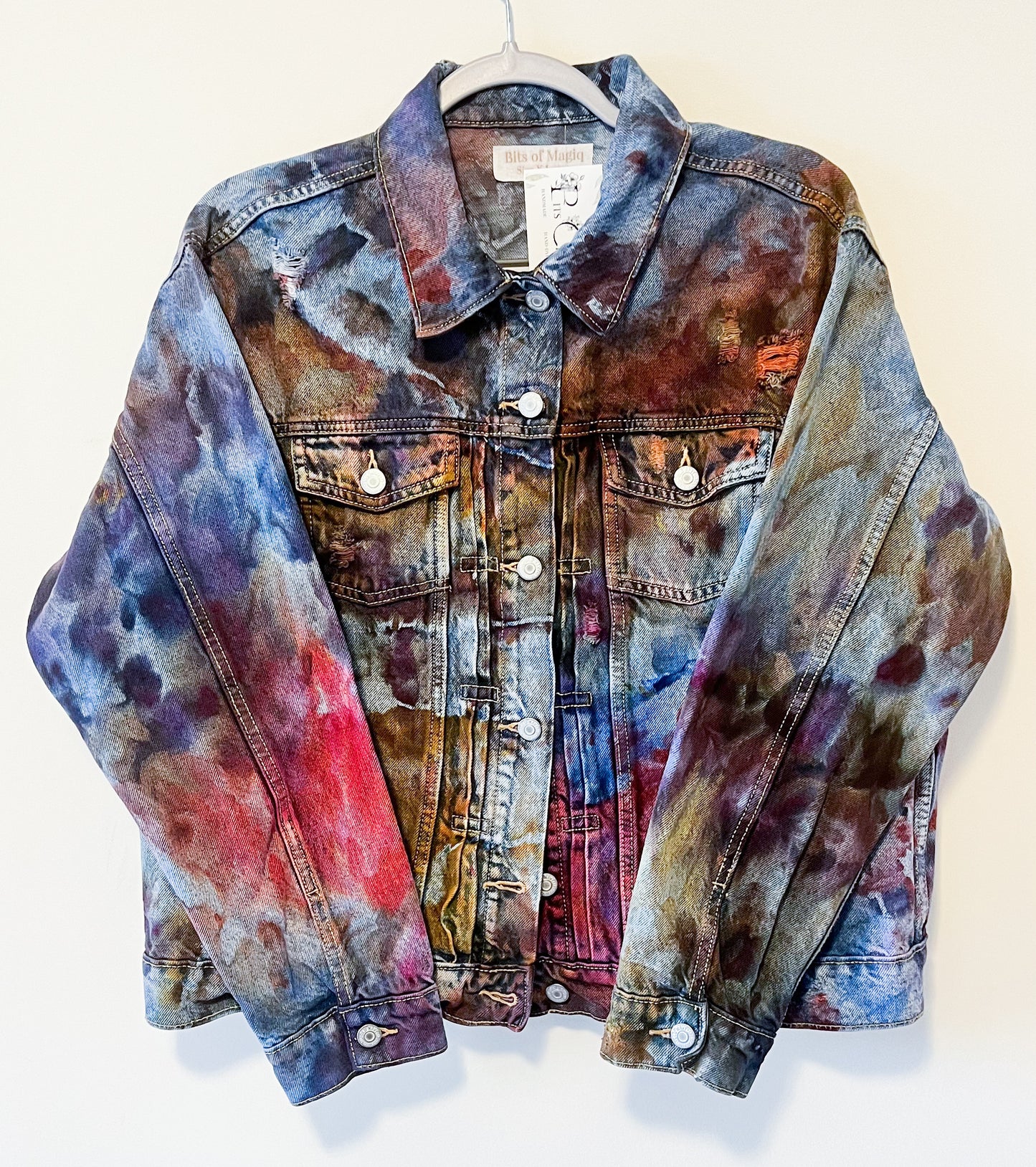 Ice Dyed Jean Jacket