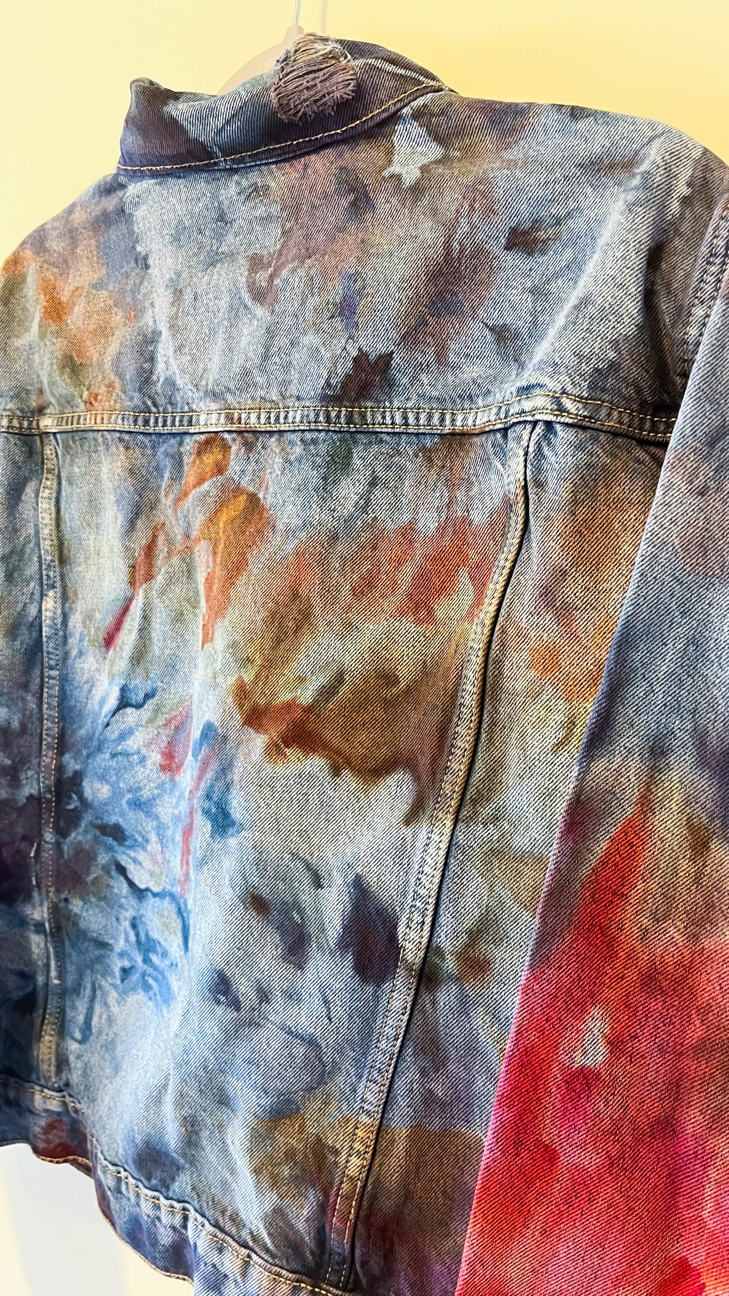 Ice Dyed Jean Jacket