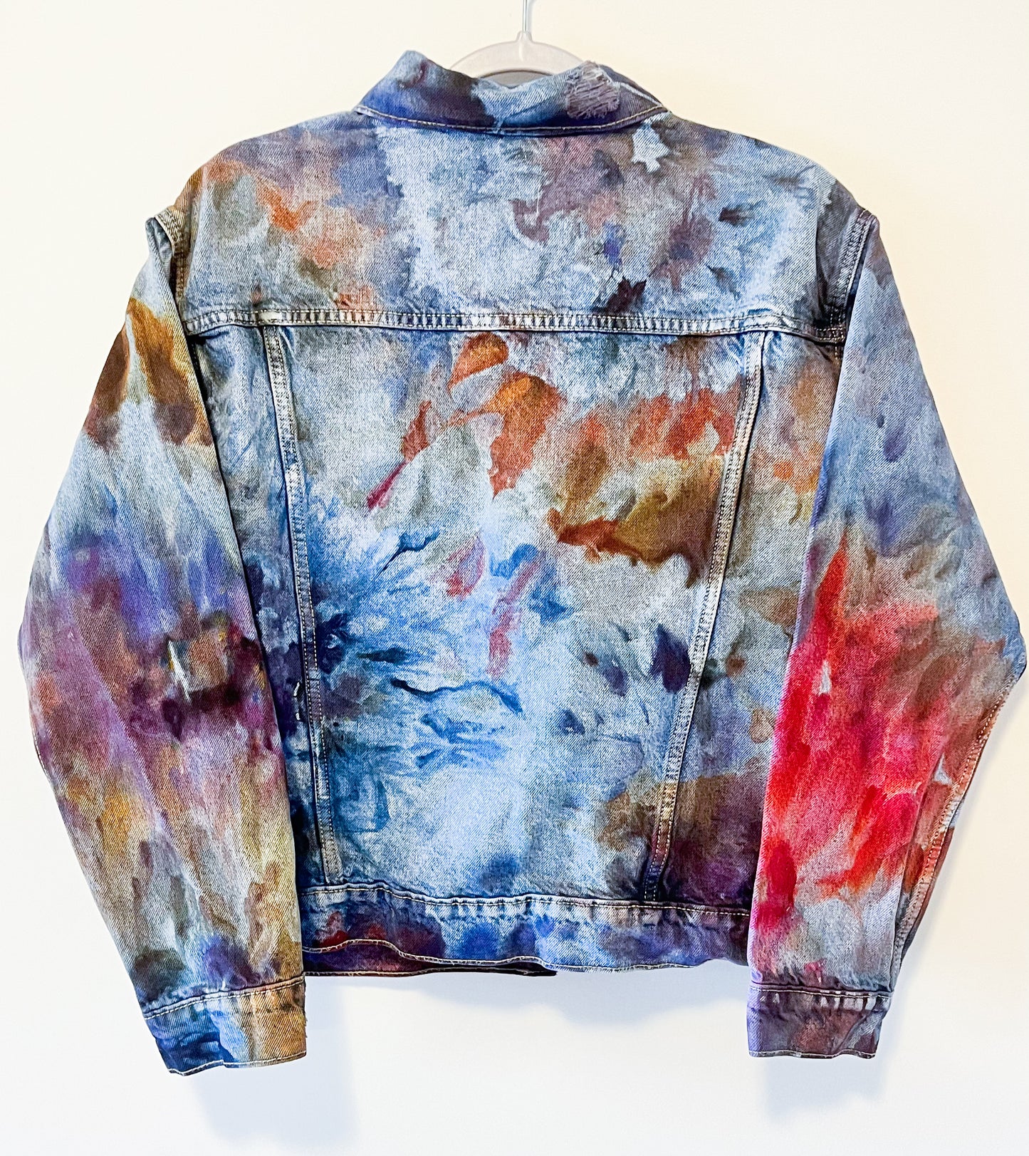 Ice Dyed Jean Jacket