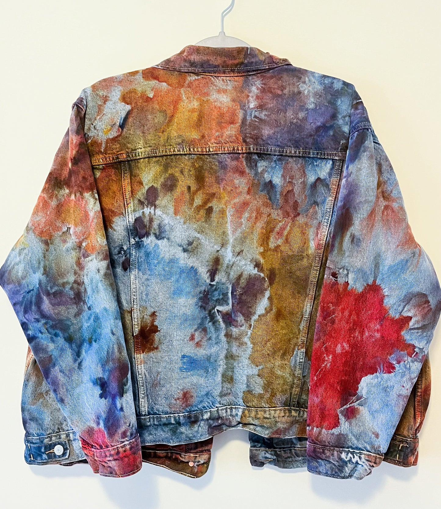 Ice Dyed Jean Jacket